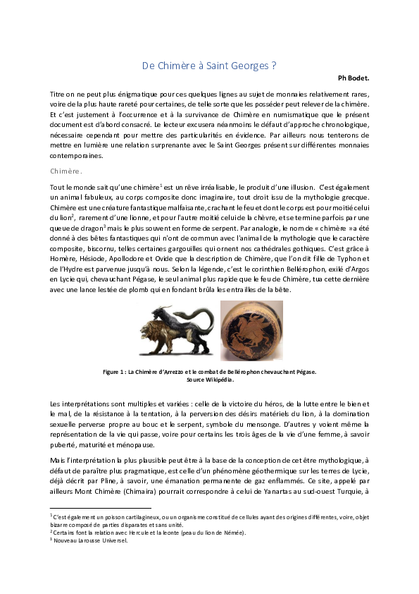 (DOC) De Chimère à Saint . Philippe E Bodet Academia.edu (DOC) De Chimère à Saint . Philippe E Bodet Academia.edu