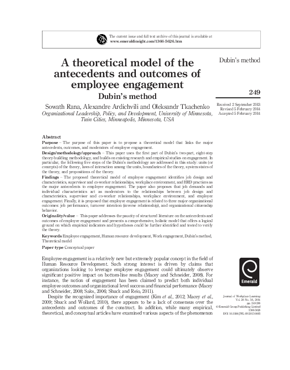 (PDF) Rana, S., Ardichvili, A., & Tkachenko, O. (2014). A theoretical ...