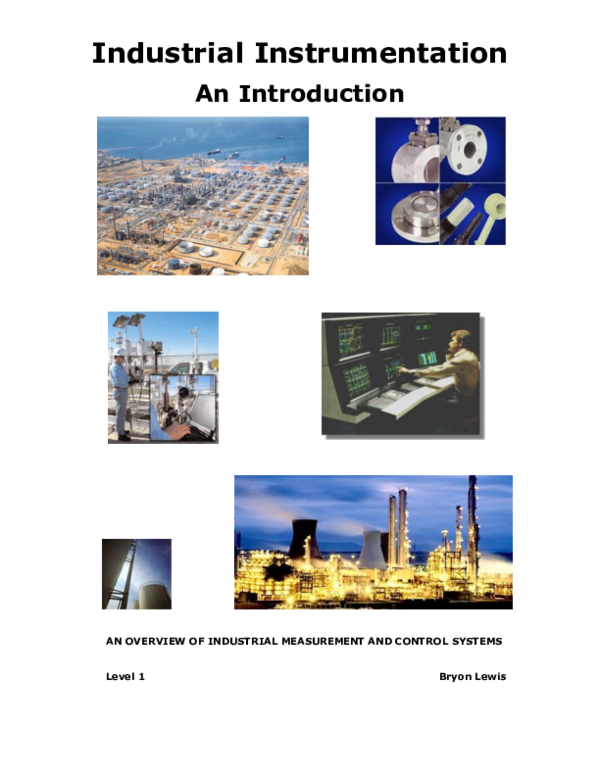(PDF) Industrial Instrumentation An Introduction AN OVERVIEW OF