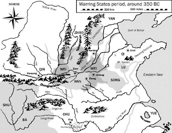 (PDF) Warring States Map