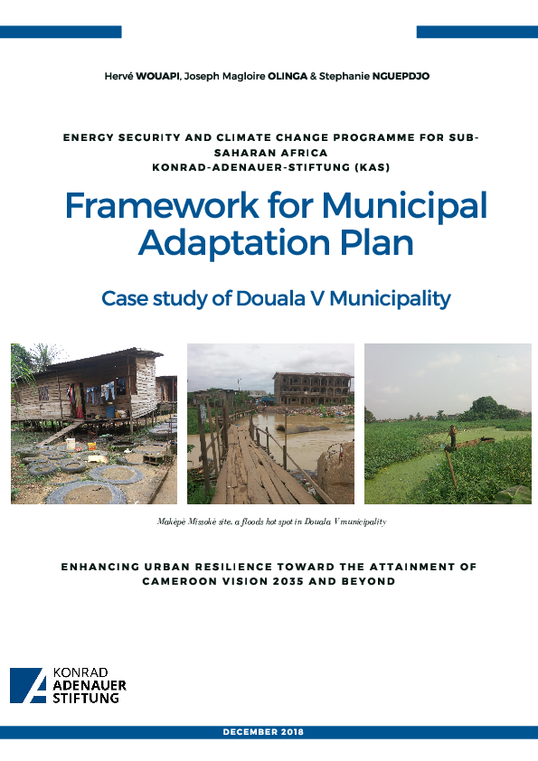 (PDF) Framework for Municipal Adaptation Plan – Case study of Douala V ...