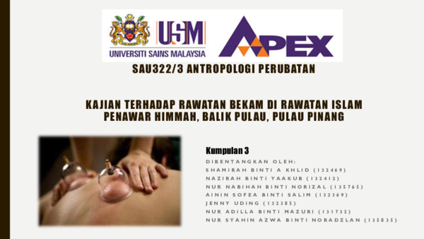 Ppt Rawatan Bekam Nurr Nabihah Academia Edu