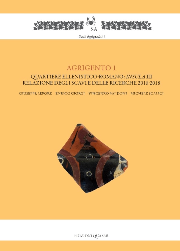 (PDF) Agrigento 1 - Le indagini geofisiche - Sommario | Giuseppe ...