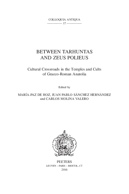 (PDF) Comana Pontica in Hellenistic Times. A Cultural Crossroads