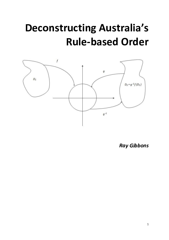  pdf deconstructing australia s rule based order ray gibbons