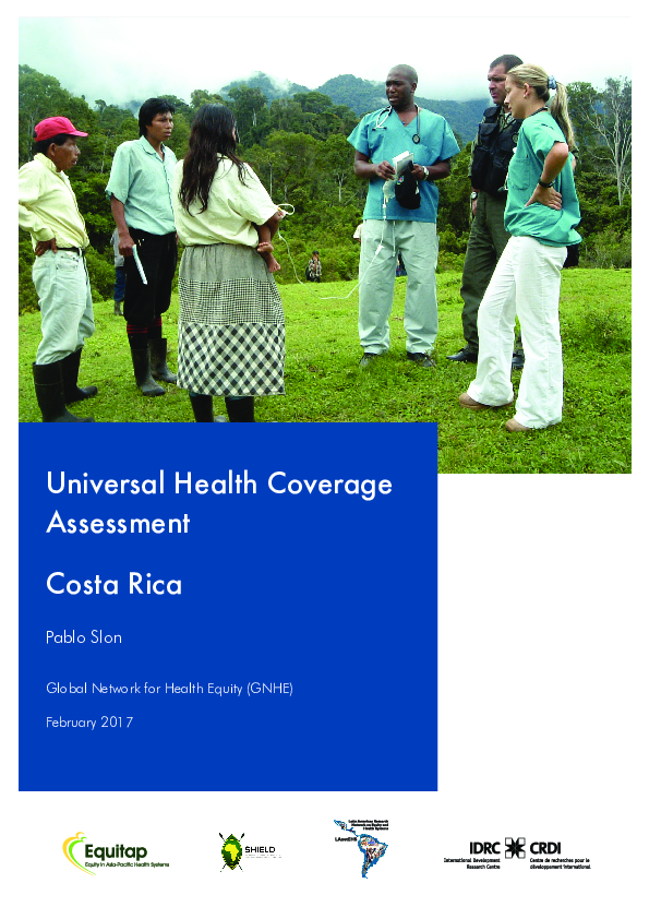 (PDF) Universal Health Coverage Assessment of Costa Rica
