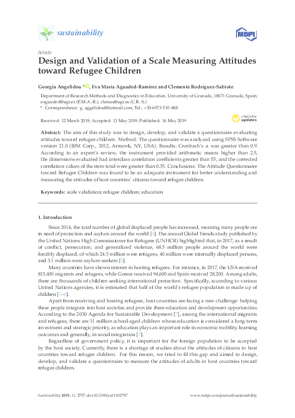 (PDF) Design and Validation of a Scale Measuring Attitudes toward ...