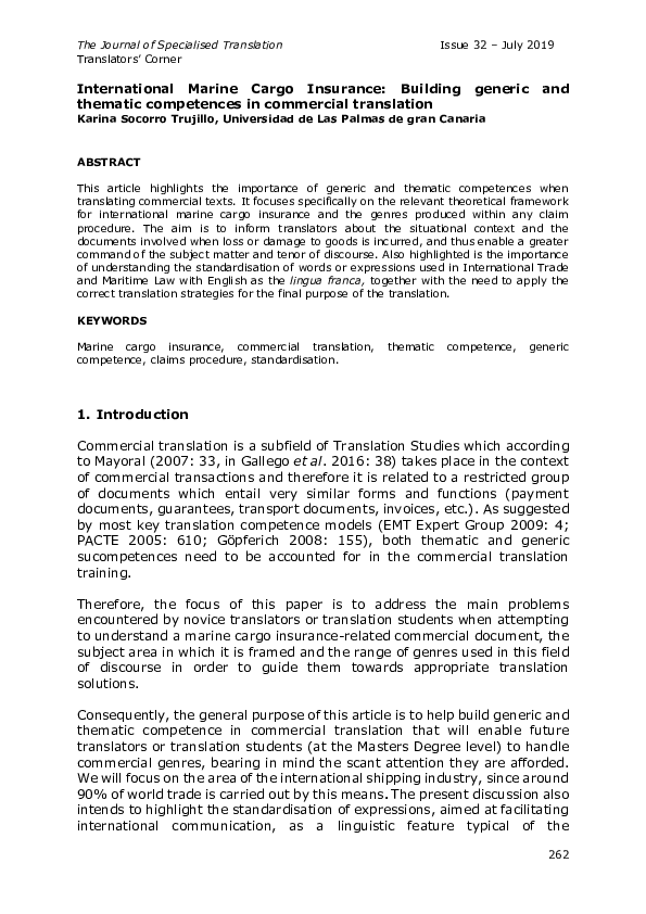 Warranties in marine insurance picture