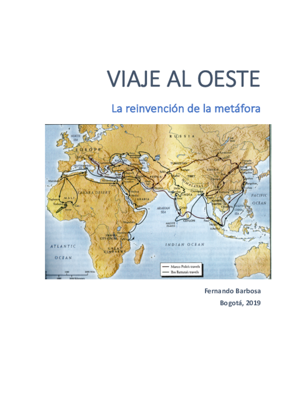 Viaje al oeste | Oldtravelbag.com