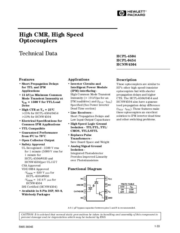 (PDF) HCPL-