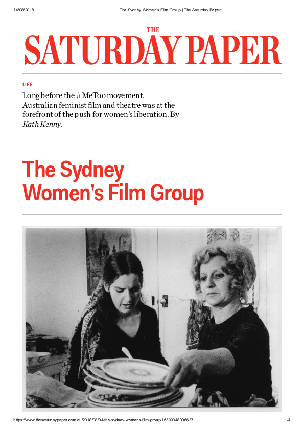 Feminist Film Research Papers Academia Edu