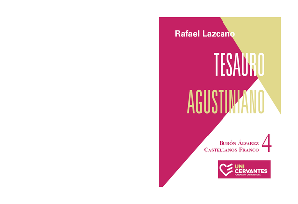 (PDF) Tesauro Agustiniano. Volumen 4 Burón Álvarez Castellanos