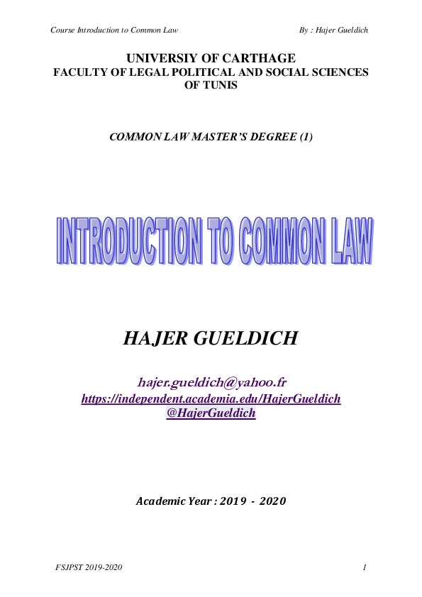 Law coursework introduction image