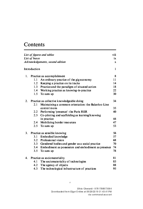 (PDF) How to Conduct a Practice-based Study] Contents