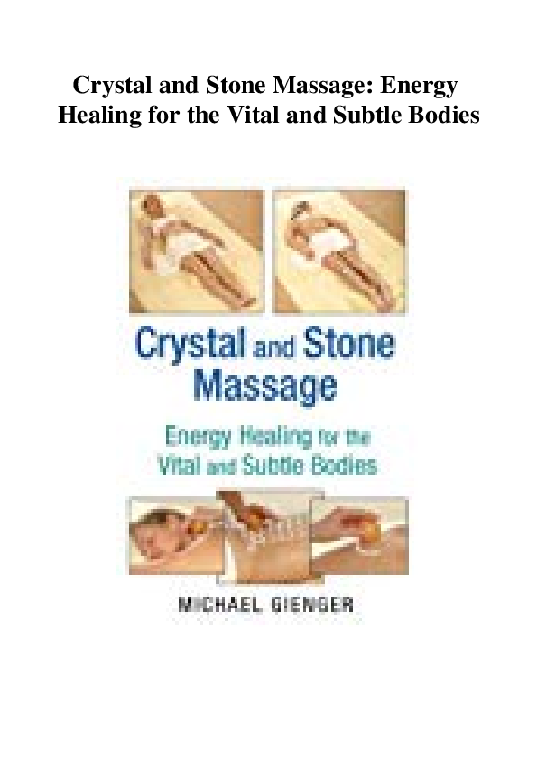 PDF Hot Stone Massage PDF Télécharger Download