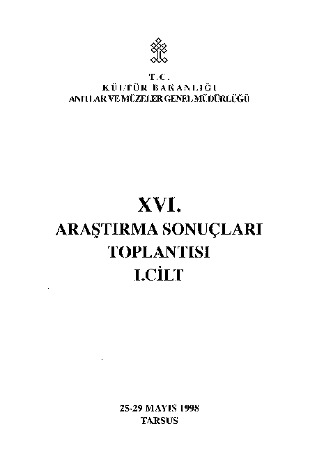 J. Crow, A. Ricci, The Anastasian Wall Project, in: Araştırma Sonuçları Toplantısı,   XVI.1 (1999) 239 -249