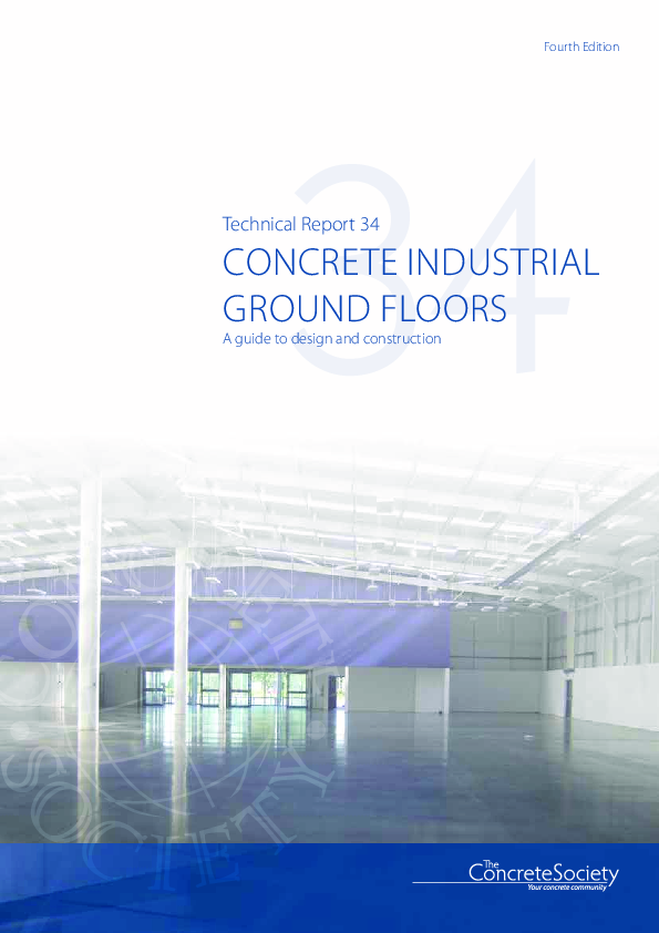 (PDF) CONCRETE INDUSTRIAL GROUND FLOORS A guide to design and