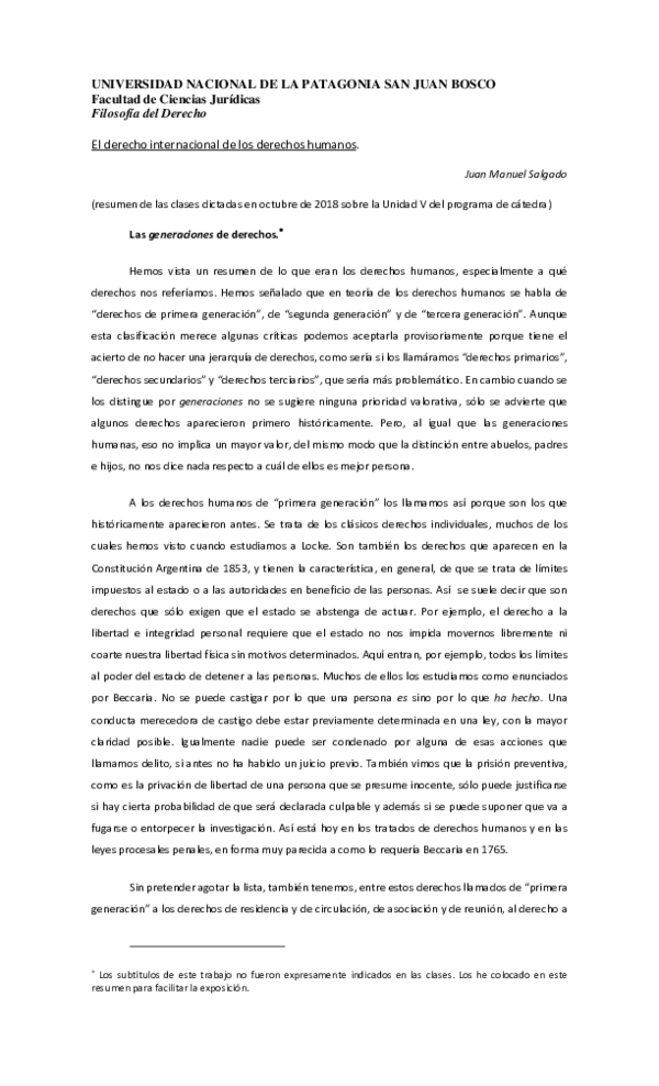 (PDF) CLASE. EL DERECHO INTERNACIONAL DE LOS DERECHOS HUMANOS