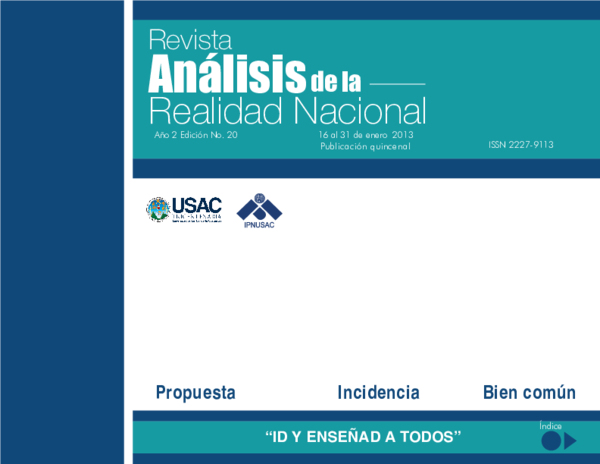 (PDF) Propuesta Incidencia Bien común "ID Y ENSEÑAD A TODOS" Realidad