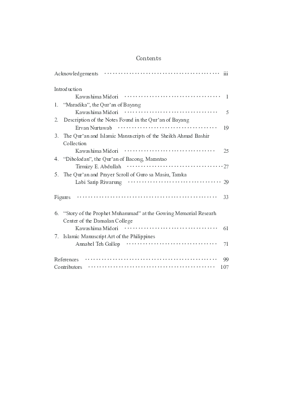 (PDF) -Islamic manuscript art of the Philippines
