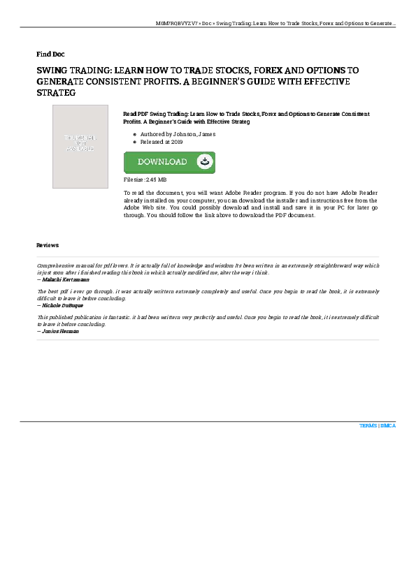 Learn how to swing trade