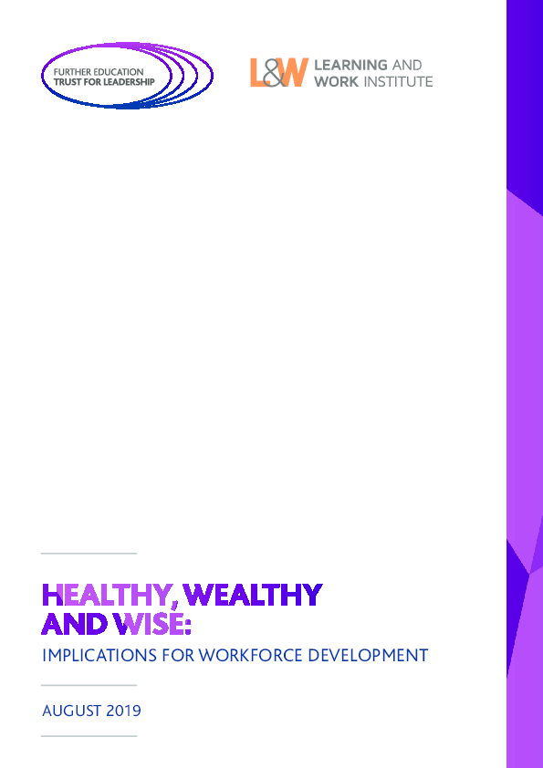 (PDF) IMPLICATIONS FOR WORKFORCE DEVELOPMENT