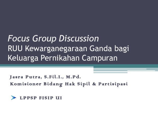 (PPT) RUU Kewarganegaraan