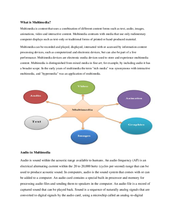 (DOC) What is Multimedia Naja Graphicdesign Academia.edu
