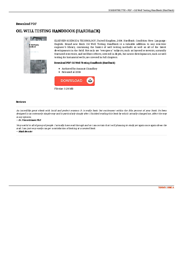 (PDF) OIL WELL TESTING HANDBOOK branch chemist Academia.edu