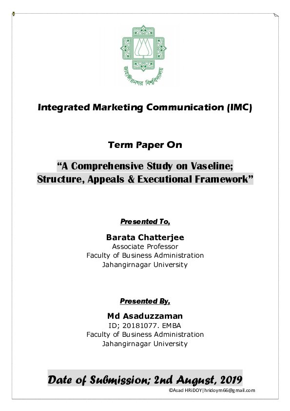 Advertisement analysis vaseline essay 08 picture