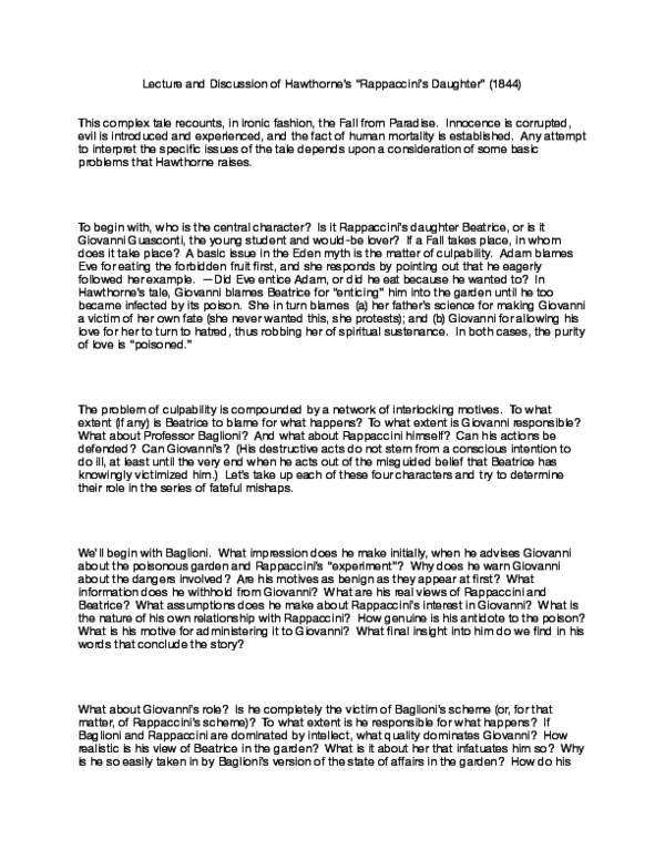 Rappaccini essay 04 image