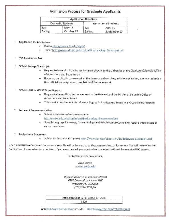 (PDF) UDC Graduate Application Packet | blueming lao - Academia.edu