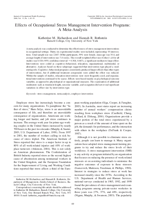 Stress intervention essay 05 image