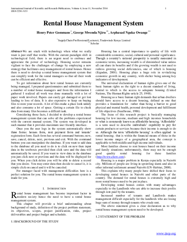 (PDF) Rental House Management System Edwin Kemboi Academia.edu