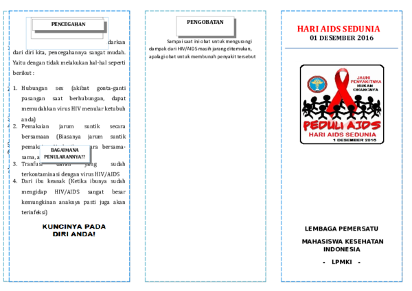 (DOC) Leaflet HIV/AIDS