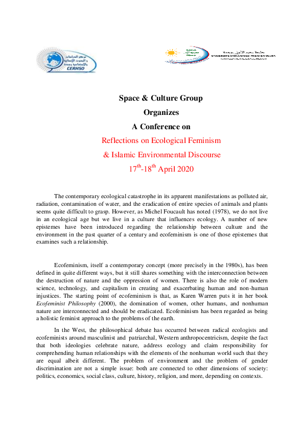 Environmental discourse essay image