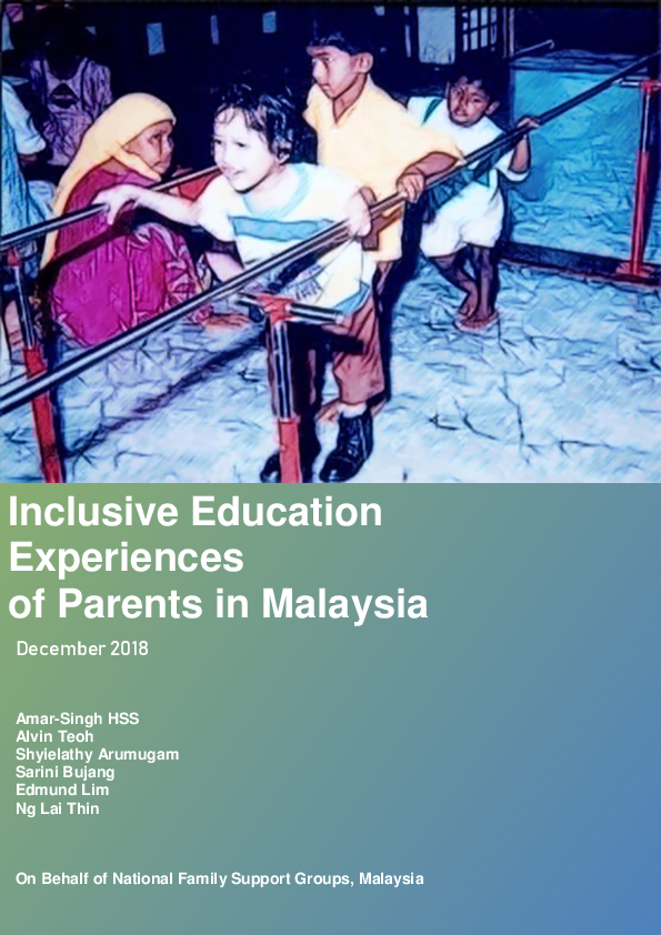 (PDF) Inclusive Education Experiences of Parents in Malaysia