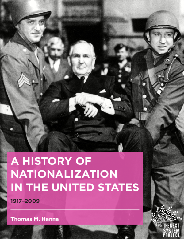 (PDF) A HISTORY OF NATIONALIZATION IN THE UNITED STATES