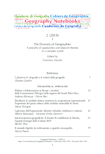 I grecanici dell’Aspromonte: identità culturale, tradizioni e turismo