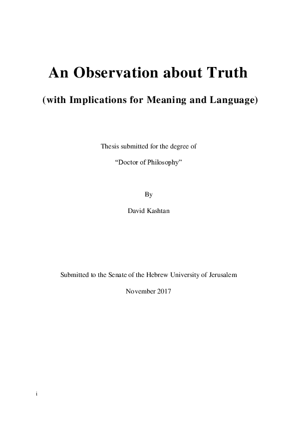 Dissertation about truth 06 picture