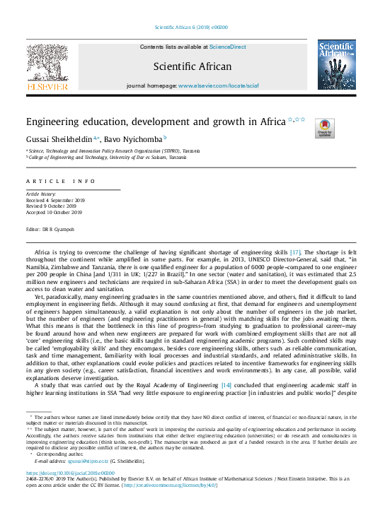 EDUCATION AND DEVELOPMENT IN AFRICA PDF visual data 7