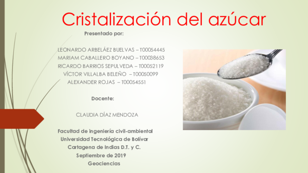 Cristalizacion De Alumbre Y Azucar – QMQH