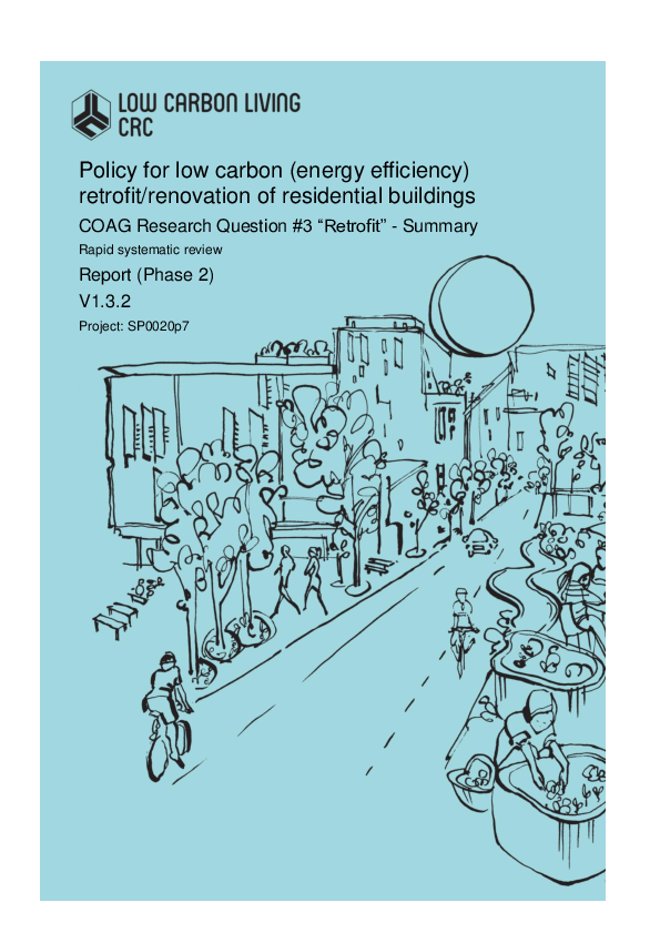 (PDF) Rapid Review: Policy for low carbon (energy efficiency) retrofit ...