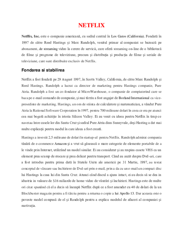 Short essay on netflix image