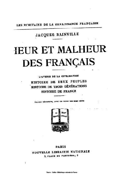 Jacques Bainville Histoire De France Pdf (PDF) Histoire de France (Jacques Bainville) | Paulo Ricard - Academia.edu