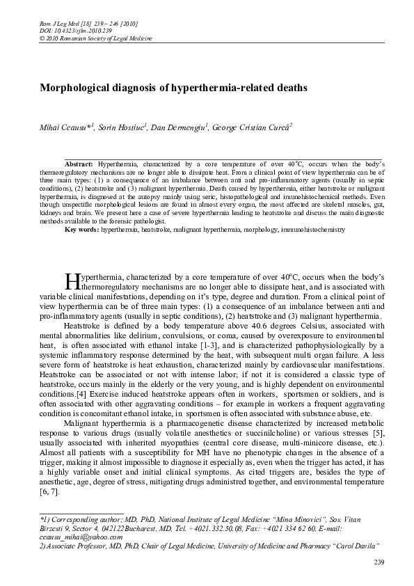 Hyperthermia essays image