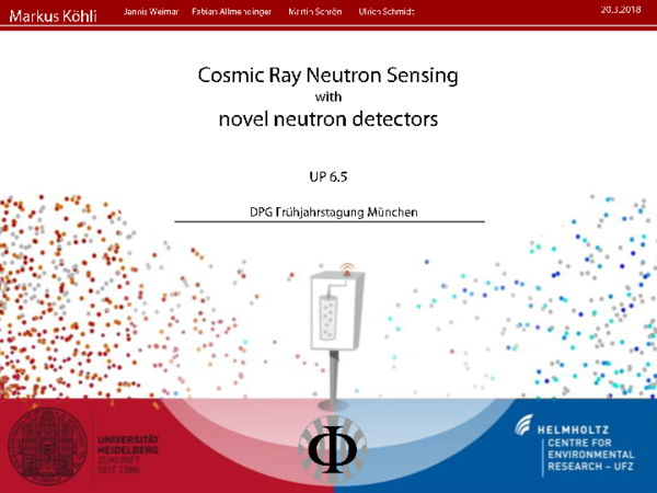 (PDF) Cosmic-Ray Neutron Sensing with novel neutron detectors