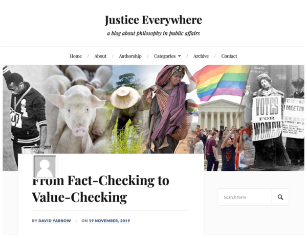 (PDF) From Fact Checking to Value Checking