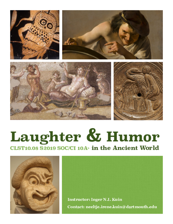 (PDF) Syllabus: Laughter and Humor in Ancient Greece and Rome