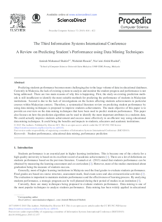 (PDF) ScienceDirect The Third Information Systems International